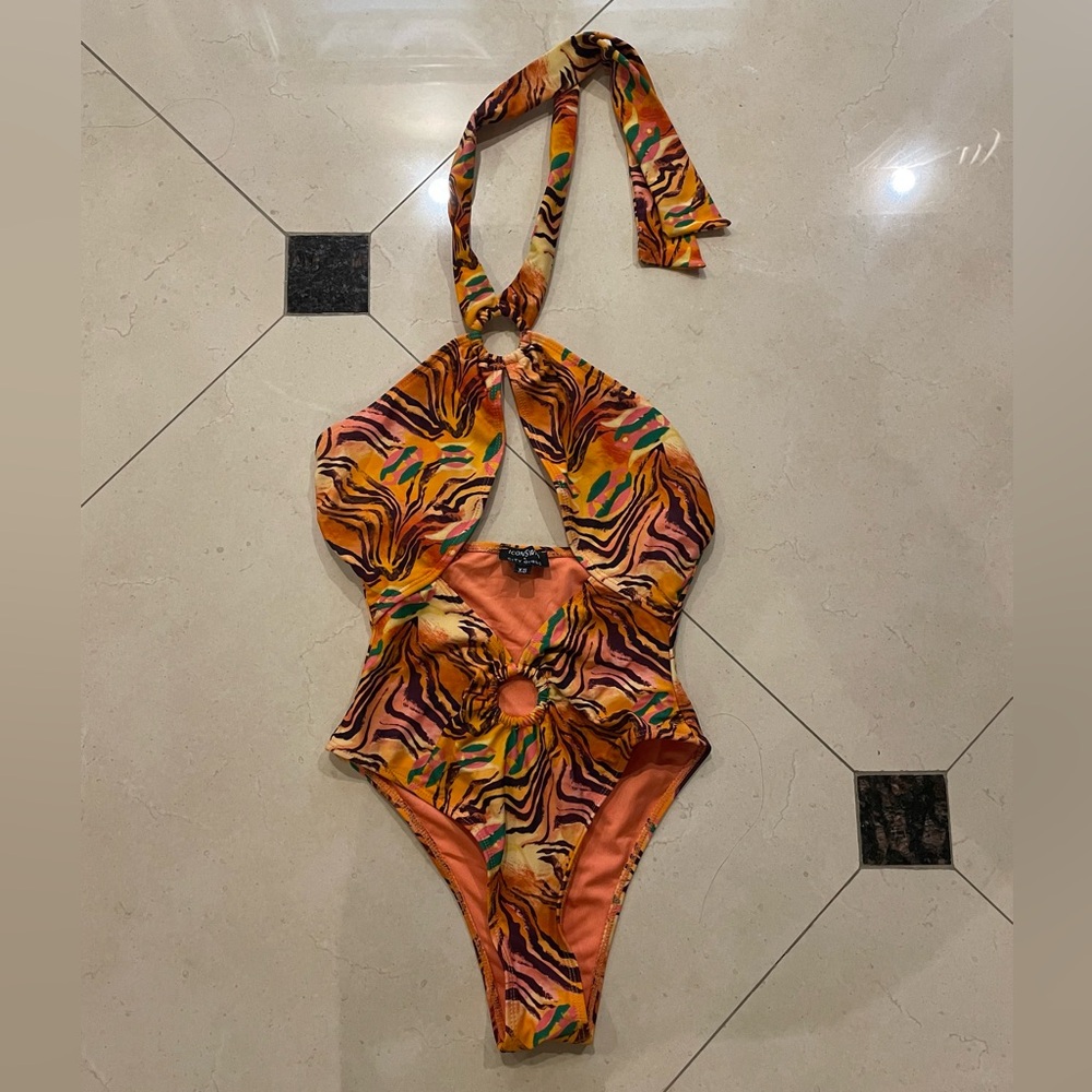 ICON SWIM | Orange One Piece Swimsuit